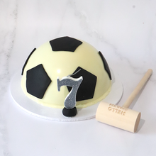 Load image into Gallery viewer, Soccer Ball Smash Cake