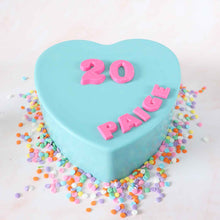 Load image into Gallery viewer, Name Heart with Number