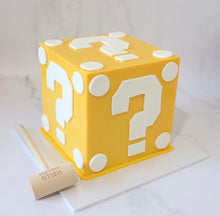 Load image into Gallery viewer, Super Mario cube smash cake
