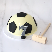 Load image into Gallery viewer, Soccer Ball Smash Cake
