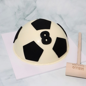 Soccer Ball Smash Cake