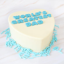 Load image into Gallery viewer, Father&#39;s Day Heart Smash Cake

